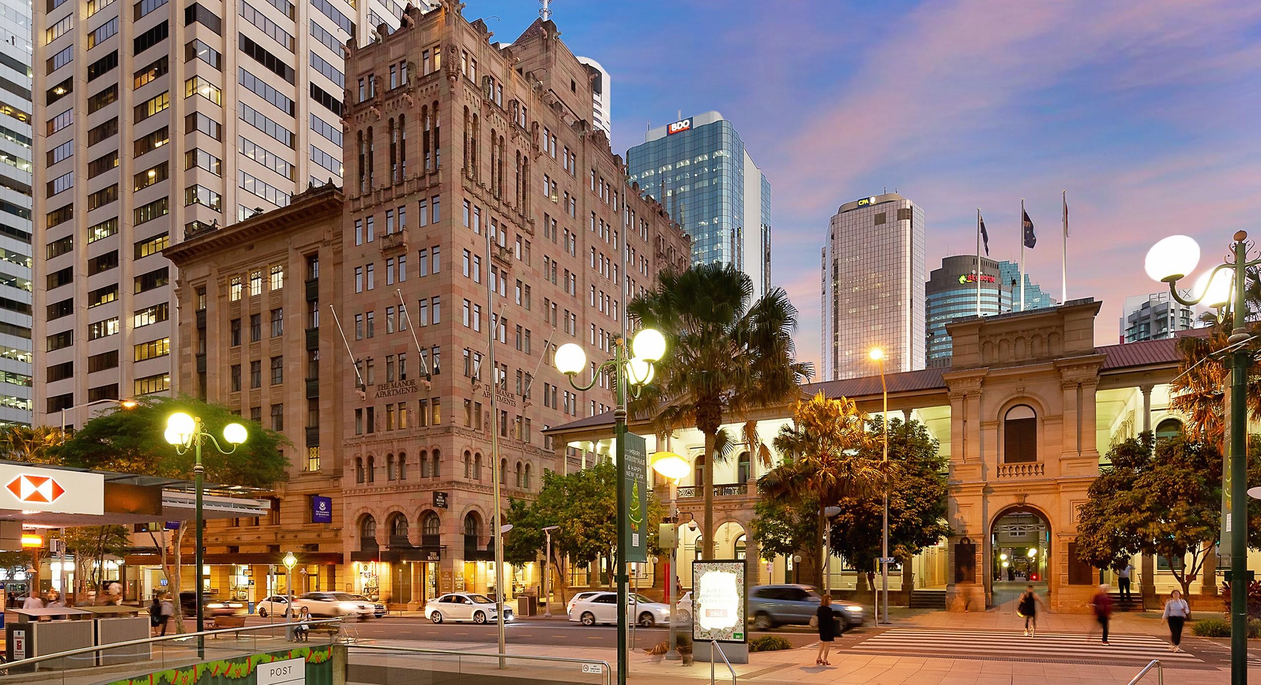 Manor Apartment Hotel Brisbane Bagian luar foto